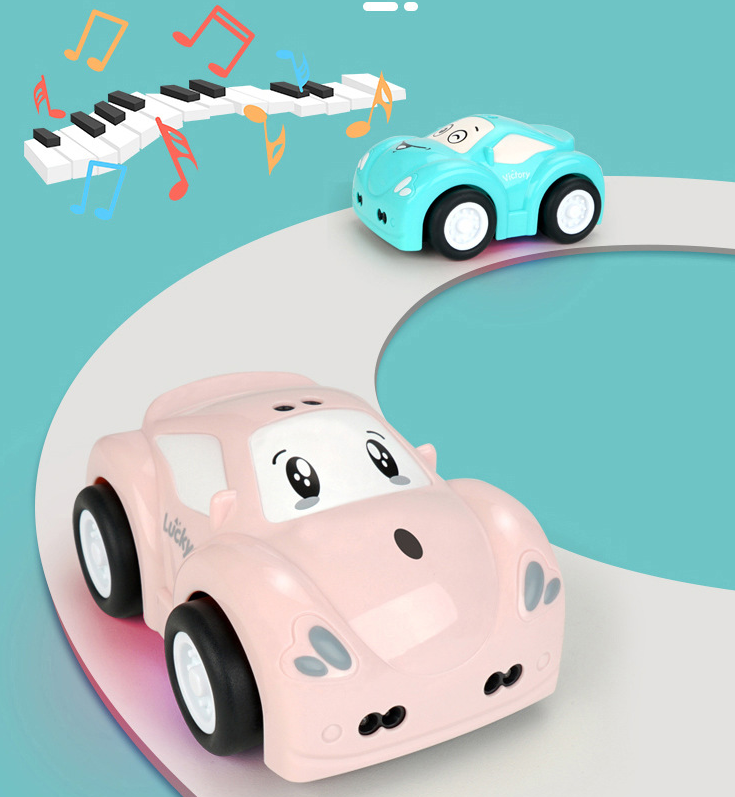 Magic react cartoon car