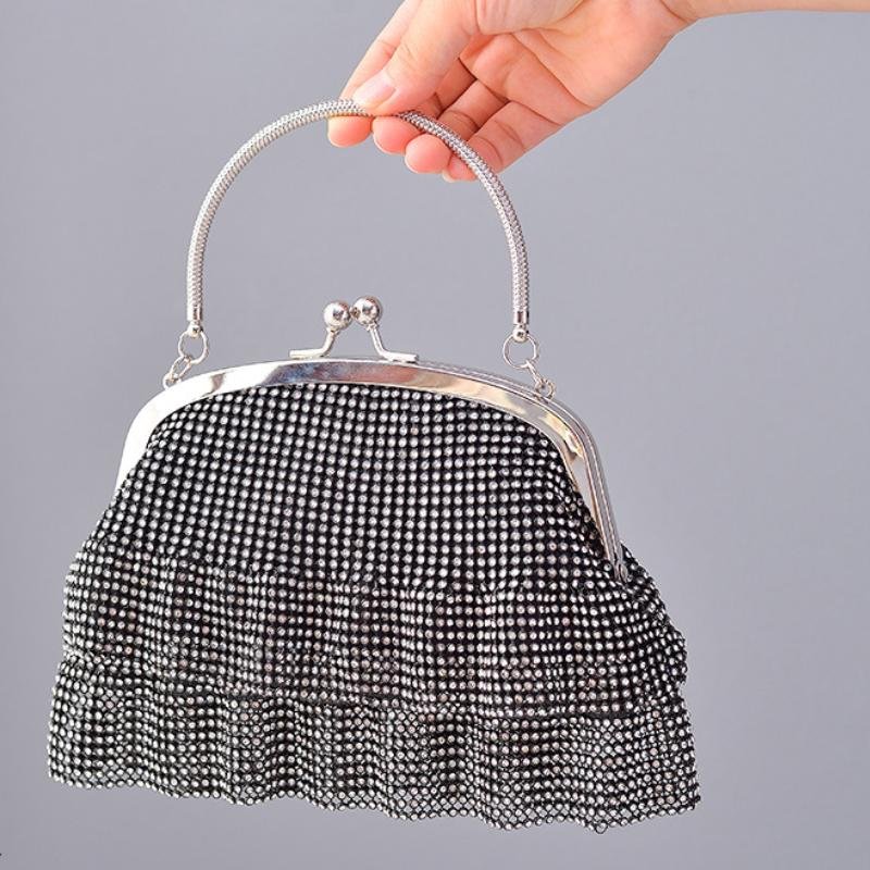 Diamond dinner bag a diamond handbag party wallet versatile messenger bag