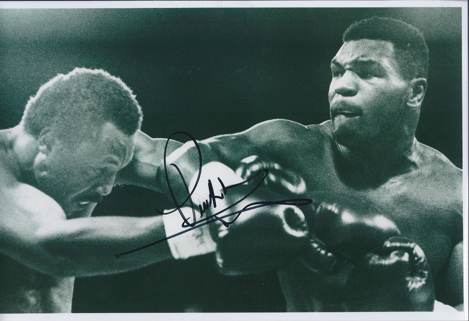 Pinklon THOMAS Signed 12x8 Autograph Photo Poster painting AFTAL COA WBC Heavyweight Champion