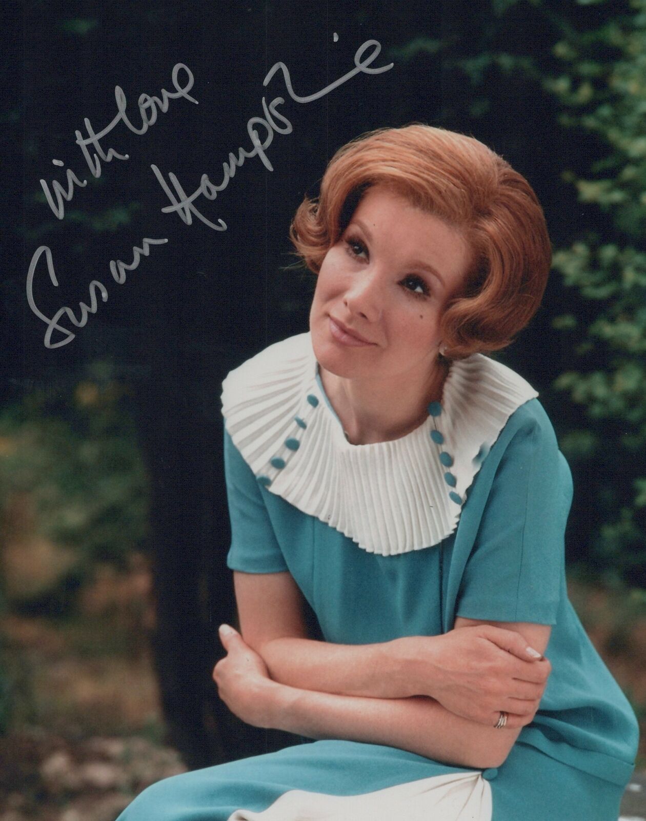 Susan Hampshire autographed 8x10 Photo Poster painting COA