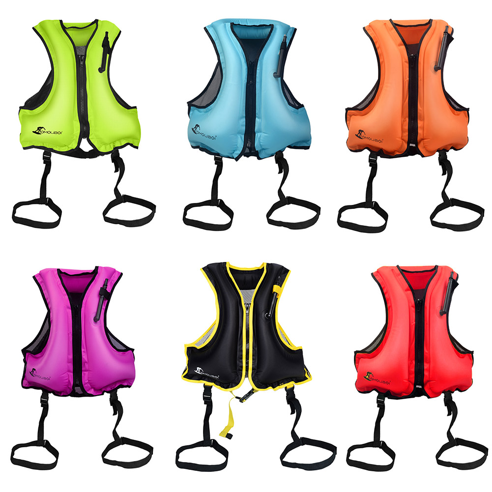 

Kid Adult Life Jacket Swim Safety Vest for Water Sport Drift, Orange, 501 Original