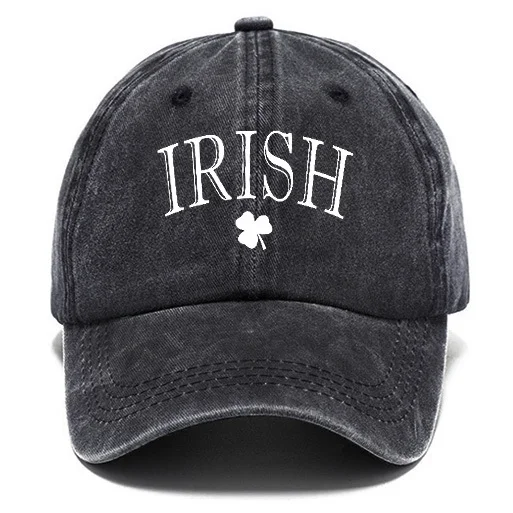 Irish Clover Pattern Baseball Cap