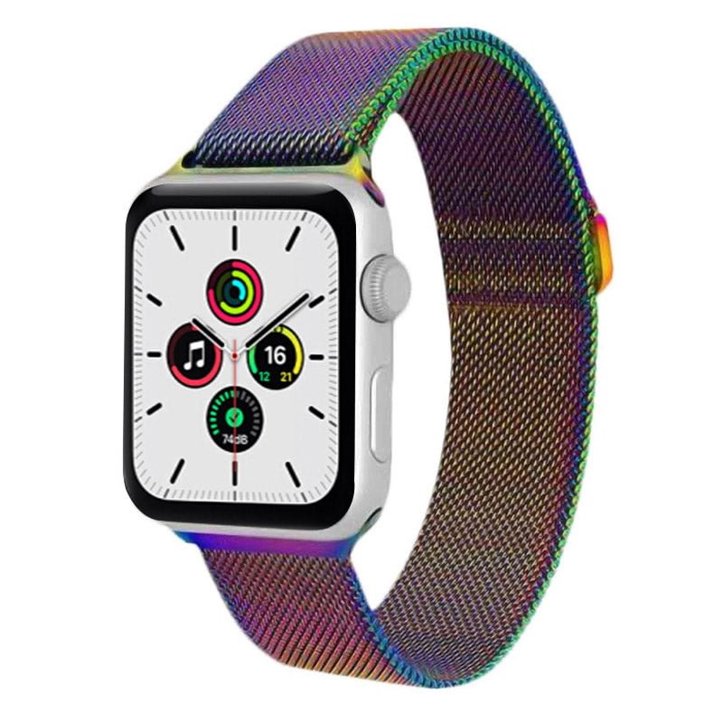 Stainless Steel Mesh Apple Watch Bands
