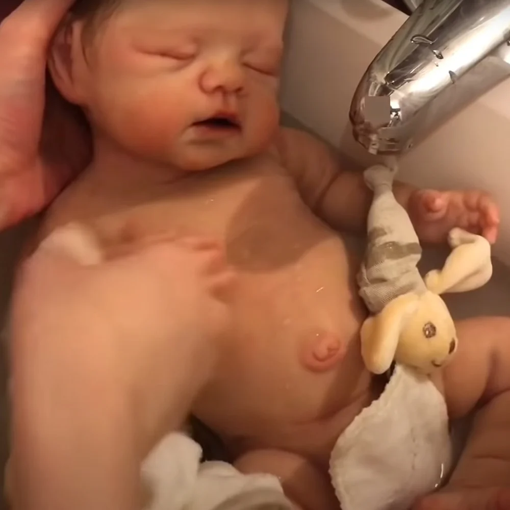 👍𝑻𝑶𝑷 𝑹𝑬𝑪𝑶𝑴𝑴𝑬𝑵𝑫🔥17'' Hivina Realistic Cute Reborn Baby Dollss