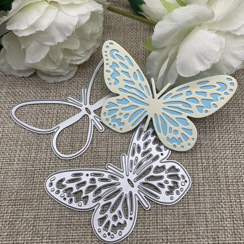 Nigikala Butterfly Decoration Metal Cutting Dies Stencils Die Cut for DIY Scrapbooking Album Paper Card Embossing