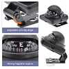 Car Dashboard Compass Multi-function Navigation Magnetic Compass for Camping