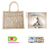 DIY Diamond Painting Umbrella Beauty Linen Waterproof Handbag Shopping Storage Bag Totes Kit
