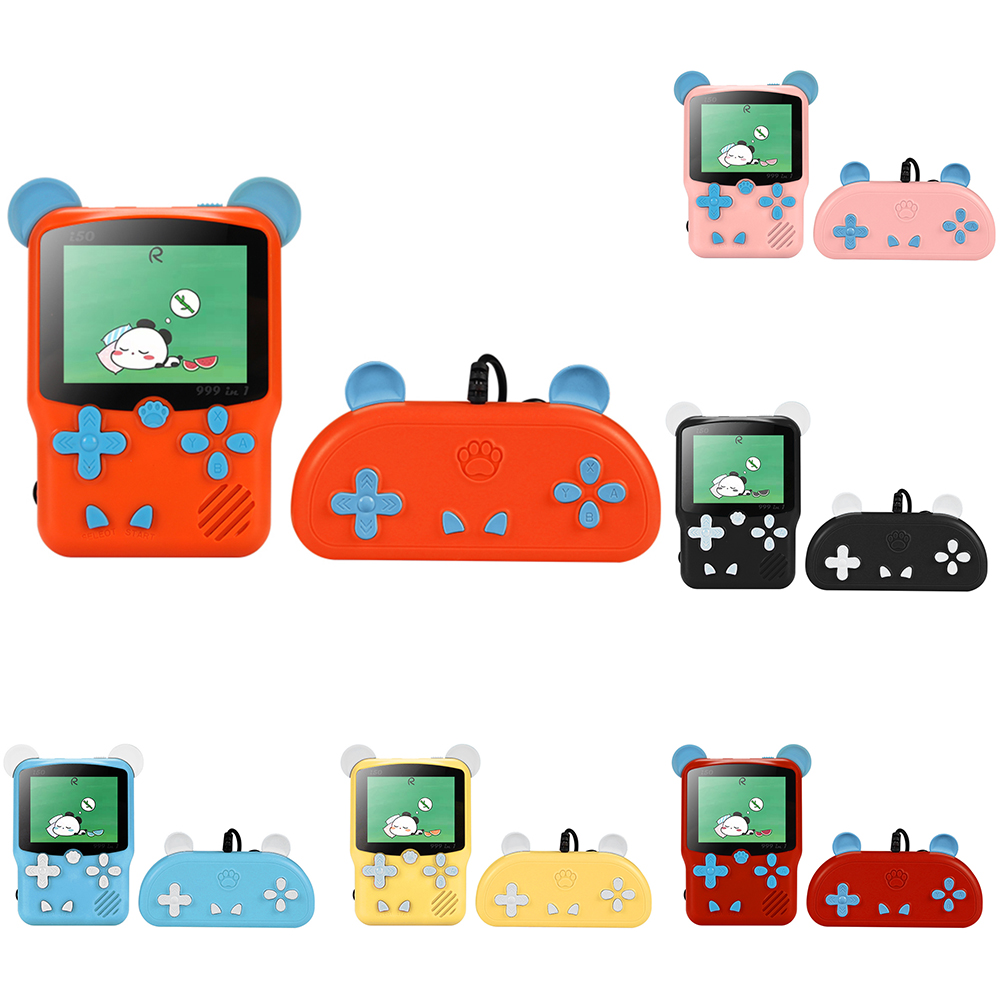 

Handheld Retro Video Game Console Cute Built-in 999 Classic Gaming Player, Yellow, 501 Original