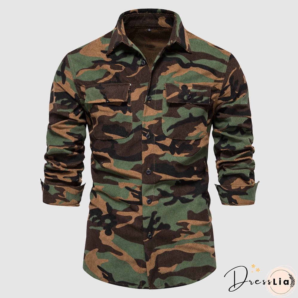 Liberty Corduroy Military Shirt