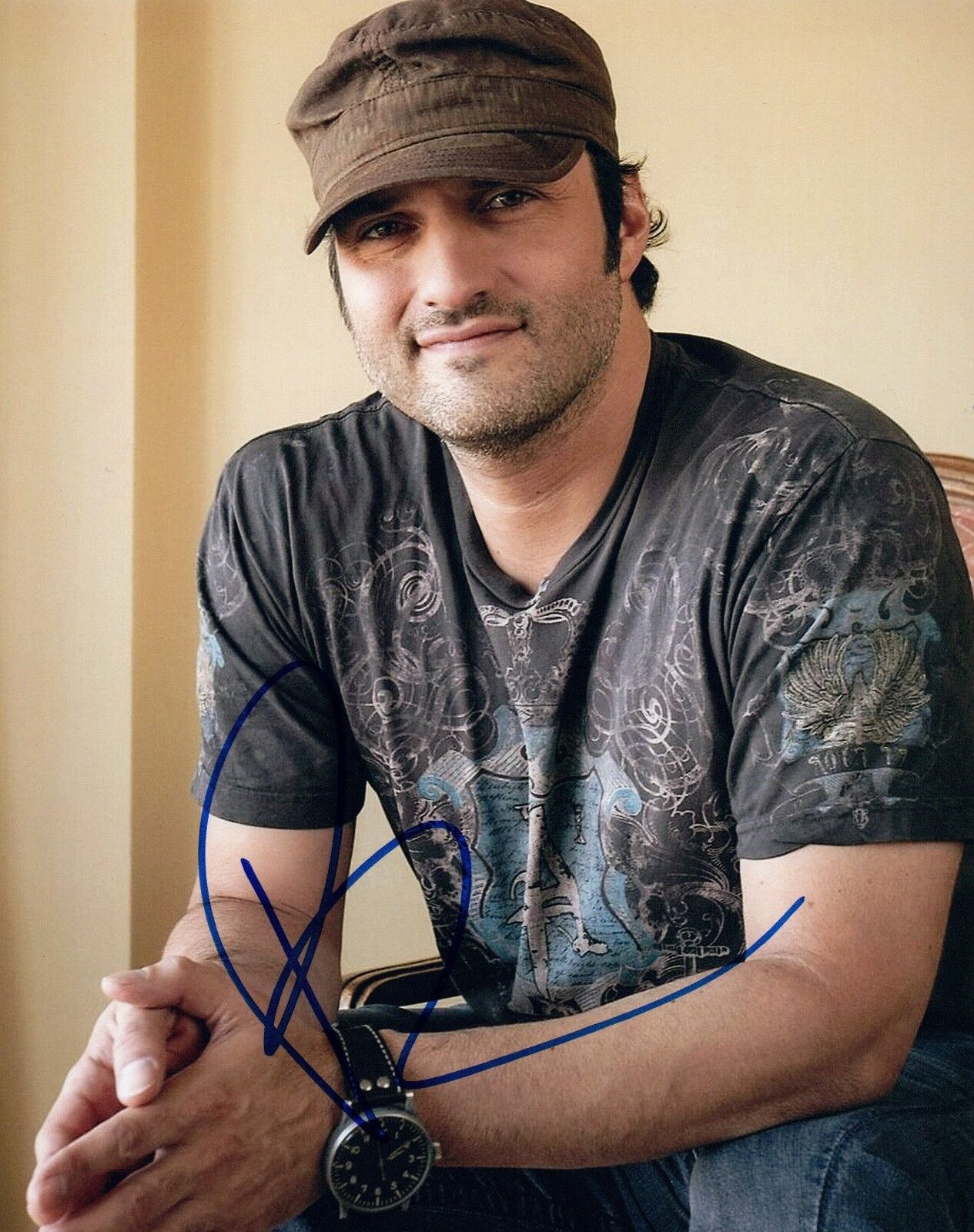 Robert Rodriguez Signed Autograph 8x10 Photo Poster painting Film Director MACHETE COA VD