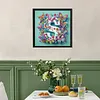 Butterfly Flower S 5D Partial Drill DIY Diamond Painting Kit 30*30cm