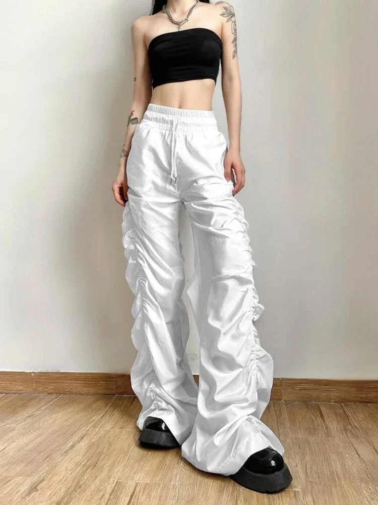 Brownm Parachute Pants