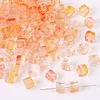 7mm Gradient Crystal Glass Cube Beads DIY Jewelry