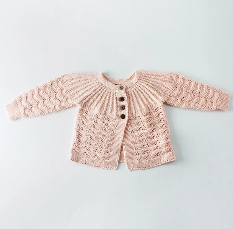 Autumn Winter Baby Girls Clothes Baby Knitted Romper Cotton Baby Girl Romper Cardigan Newborn Baby Clothes For Girls Jumpsuit