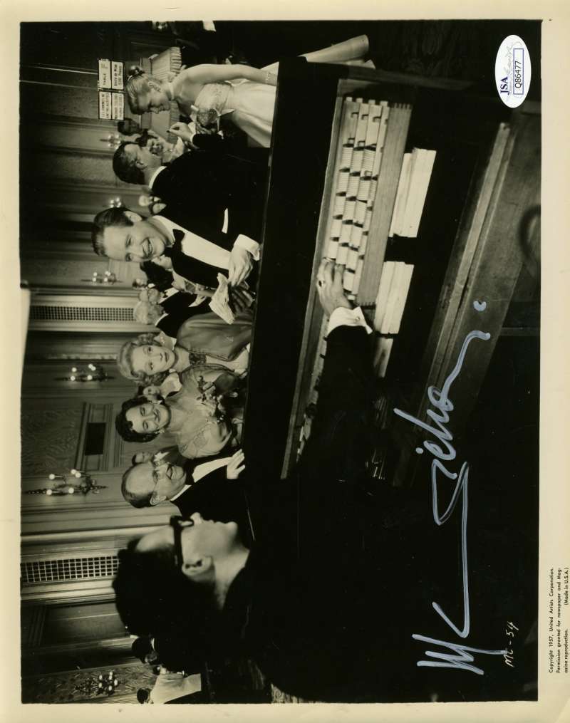 Marlene Dietrich Jsa Signed 8x10 Photo Poster painting Authenticated Autograph