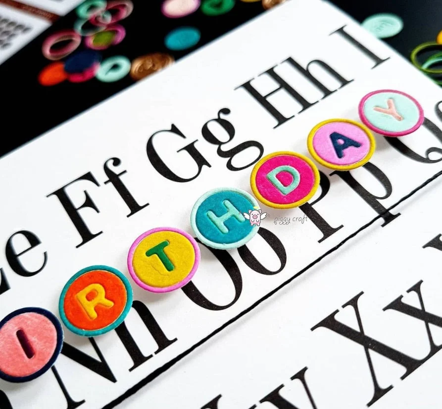 Piggy Craft metal cutting dies cut die mold Various greeting card series Scrapbook paper craft knife mould blade punch stencils