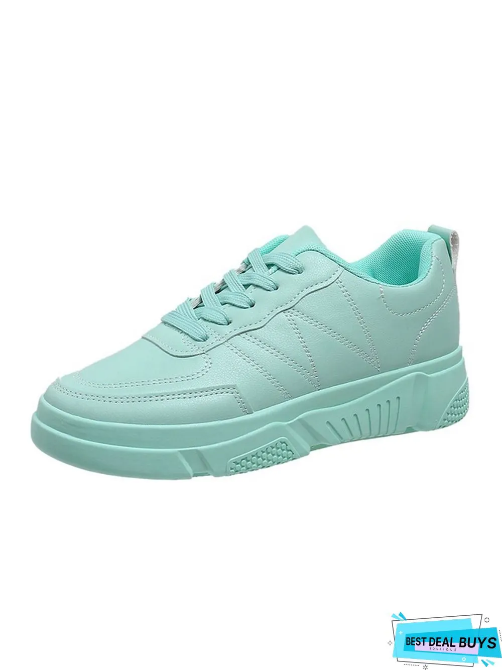 Casual Plain Color Skate Shoes