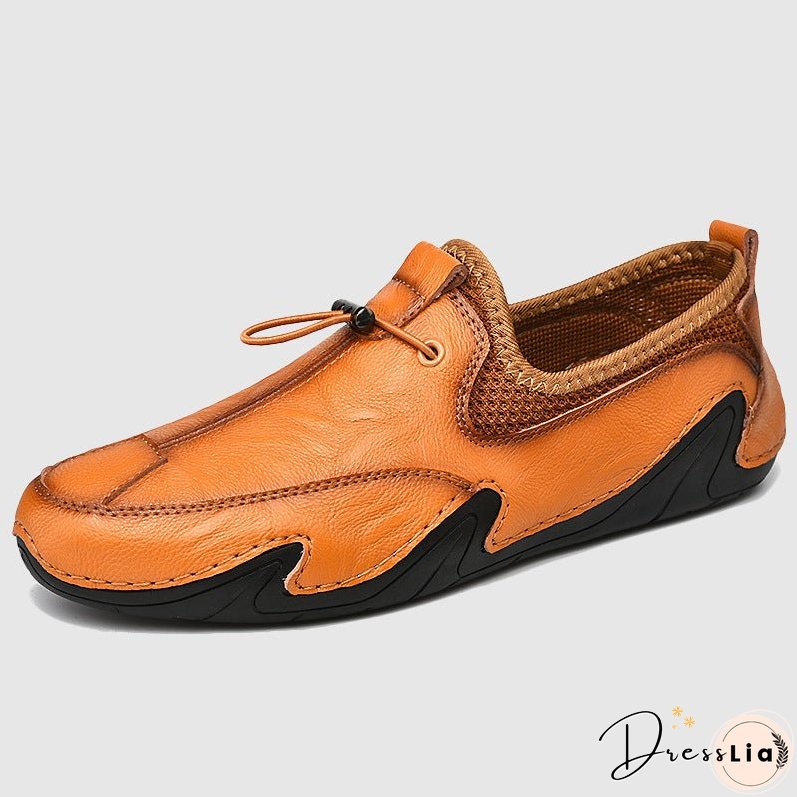 Hermes Genuine Leather Loafers