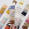 10PCS Cute Floral Barrettes Hair Pins Set for Kids