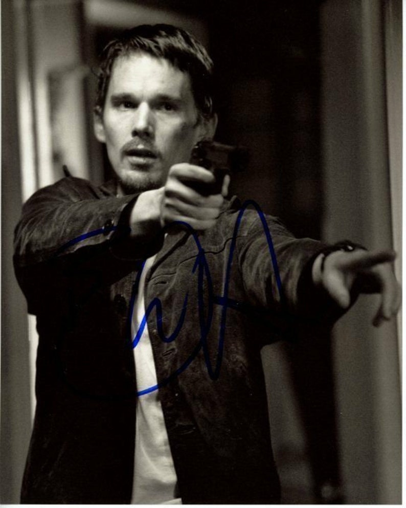 Ethan hawke signed autographed training day jake Photo Poster painting