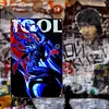 Tool Band - Panneaux en &eacute;tain m&eacute;tallique(20*30cm/30*40cm) - Musique