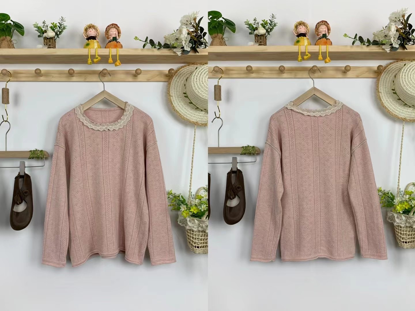Chicfifth Sweater Women Winter Long Sleeve High Quality Autumn Vintage Top Knitted Cardigan