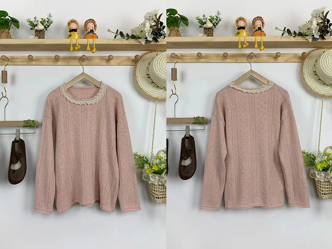 Chicfifth Sweater Women Winter Long Sleeve High Quality Autumn Vintage Top Knitted Cardigan