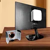 Under Desk Mount for Apple Mac Mini M4 Metal Monitor Holder Wall Mount Stand