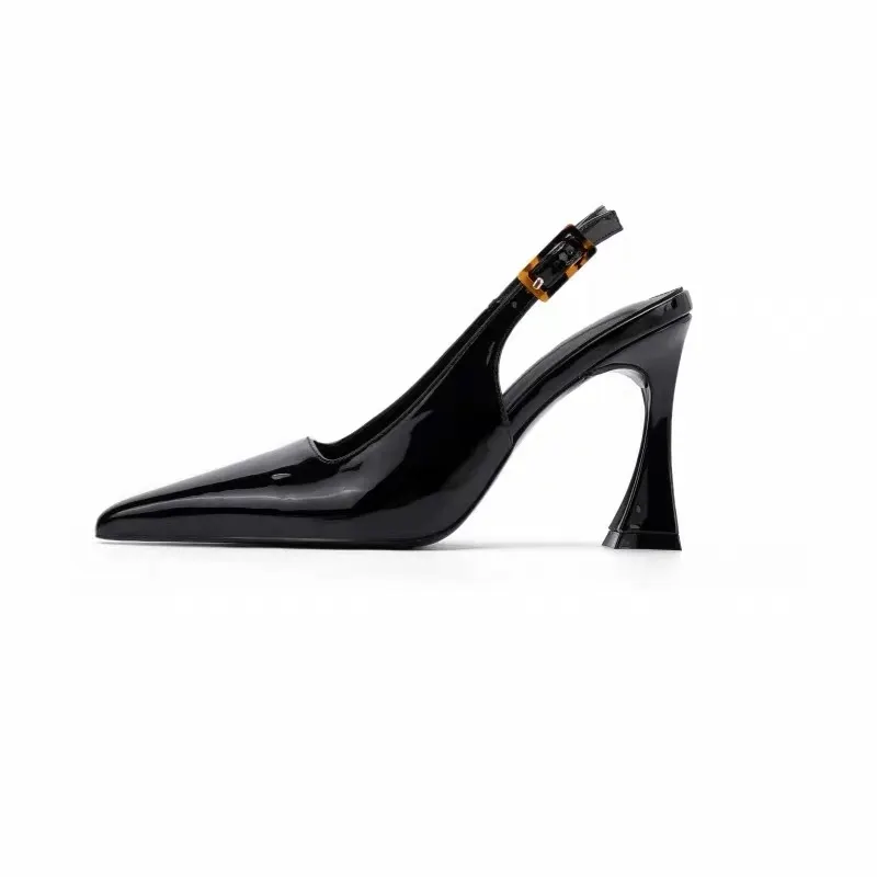Breakj Breakj Heel High-Heeled Women 2025 Korean Version Of The Pointed Niche Temperament Single Shoes Wearing Dating Fashion Shoes Women
