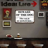 Warning - Metal Tin Signs(8*12Inch)