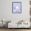 Diamond Painting -DIY Round Partial AB Drill Bunny Room(45x55cm)