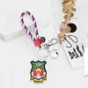 Diamond Painting PET Double Sided Football Club Keyring for Home Birthday Party Decor