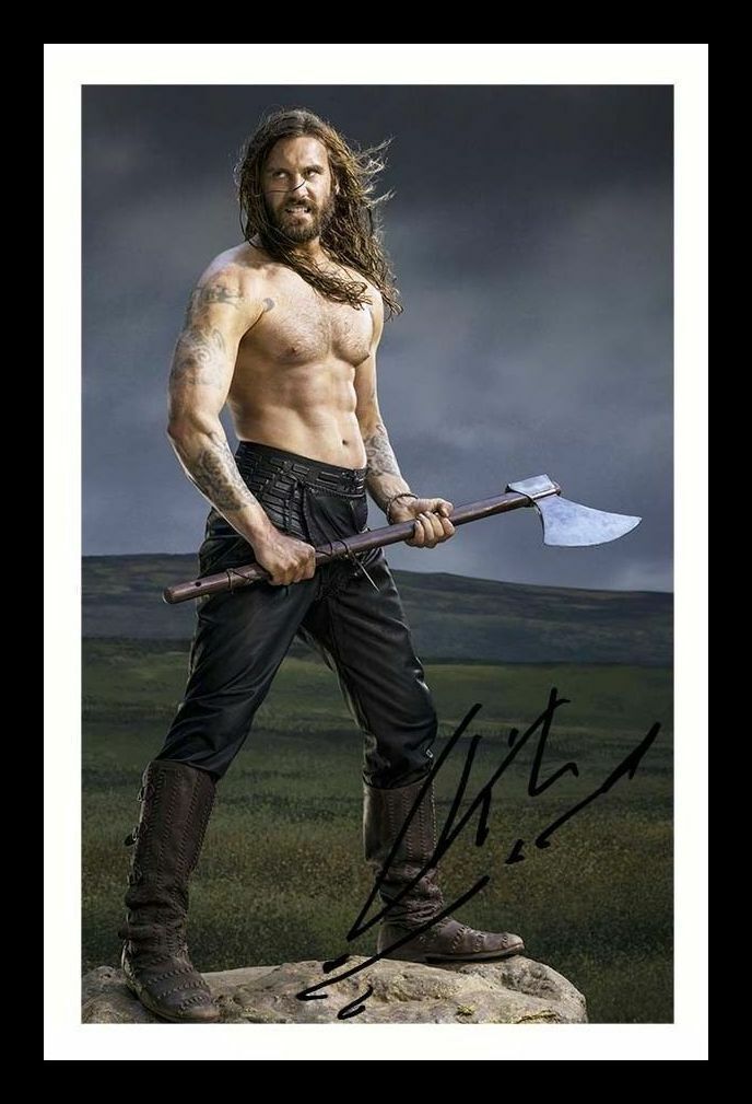 Clive Standen - Vikings Autograph Signed & Framed Photo Poster painting