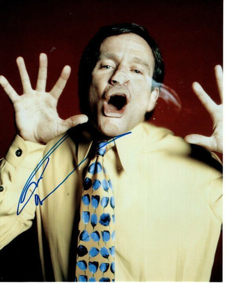 Robin williams signed autographed Photo Poster painting