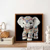 Elefant - speziell geformte Diamantmalerei - 30 * 30cm