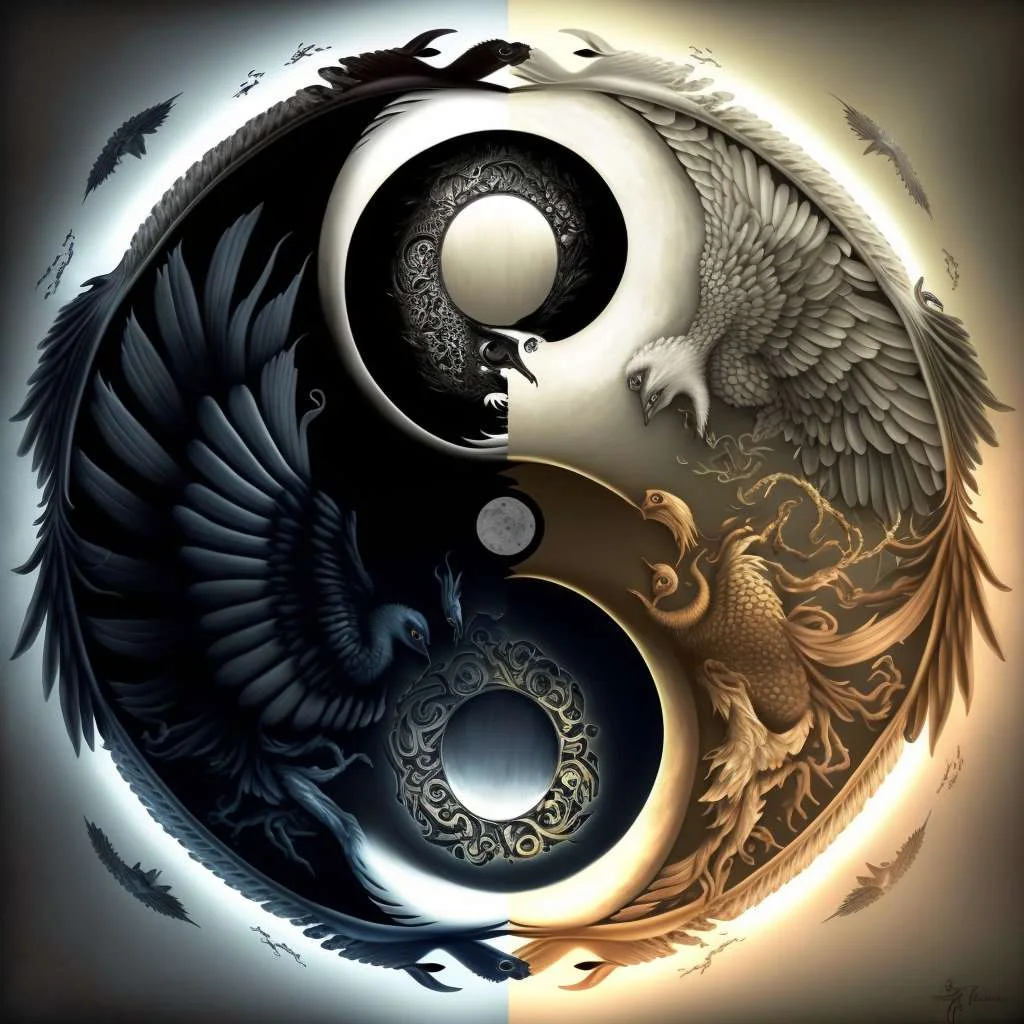 Diamond Painting - Full Round/Square Drill - Tai Chi Animals(30*30 - 50*50cm)