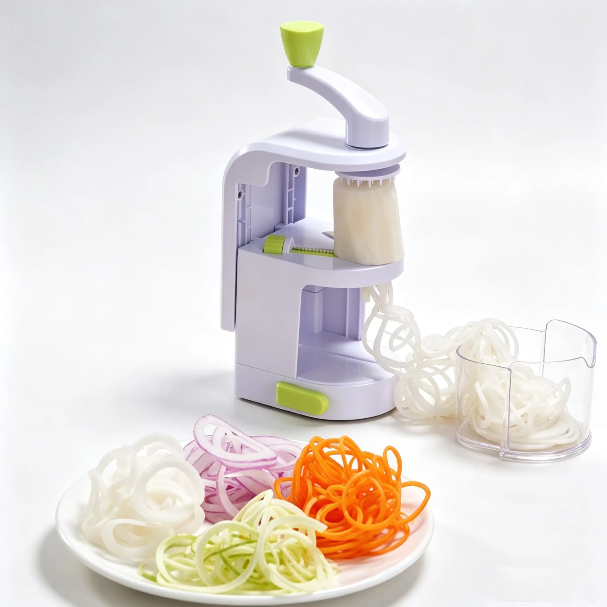 Hand‑cranked rotary vegetable shredder, multifunctional salad fruit and vegetable slicer eltralife