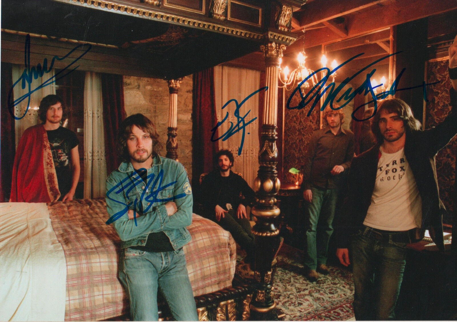 Sam Roberts Band signed 8x12 inch Photo Poster painting autographs