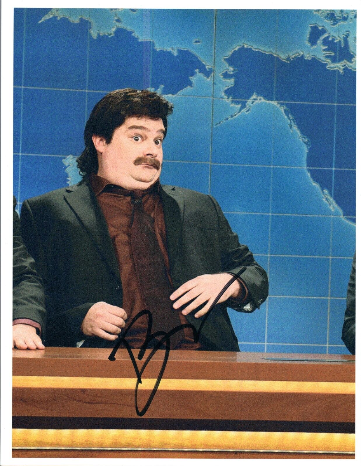 Bobby Moynihan Signed Autograph 8x10 Photo Poster painting Chozen SNL Saturday Night Live COA VD