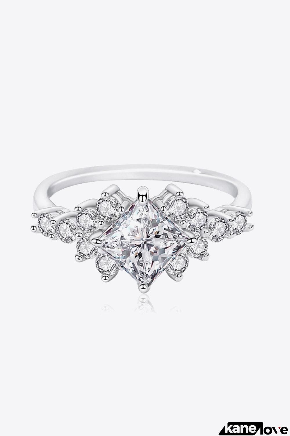1.38 Carat Moissanite Ring
