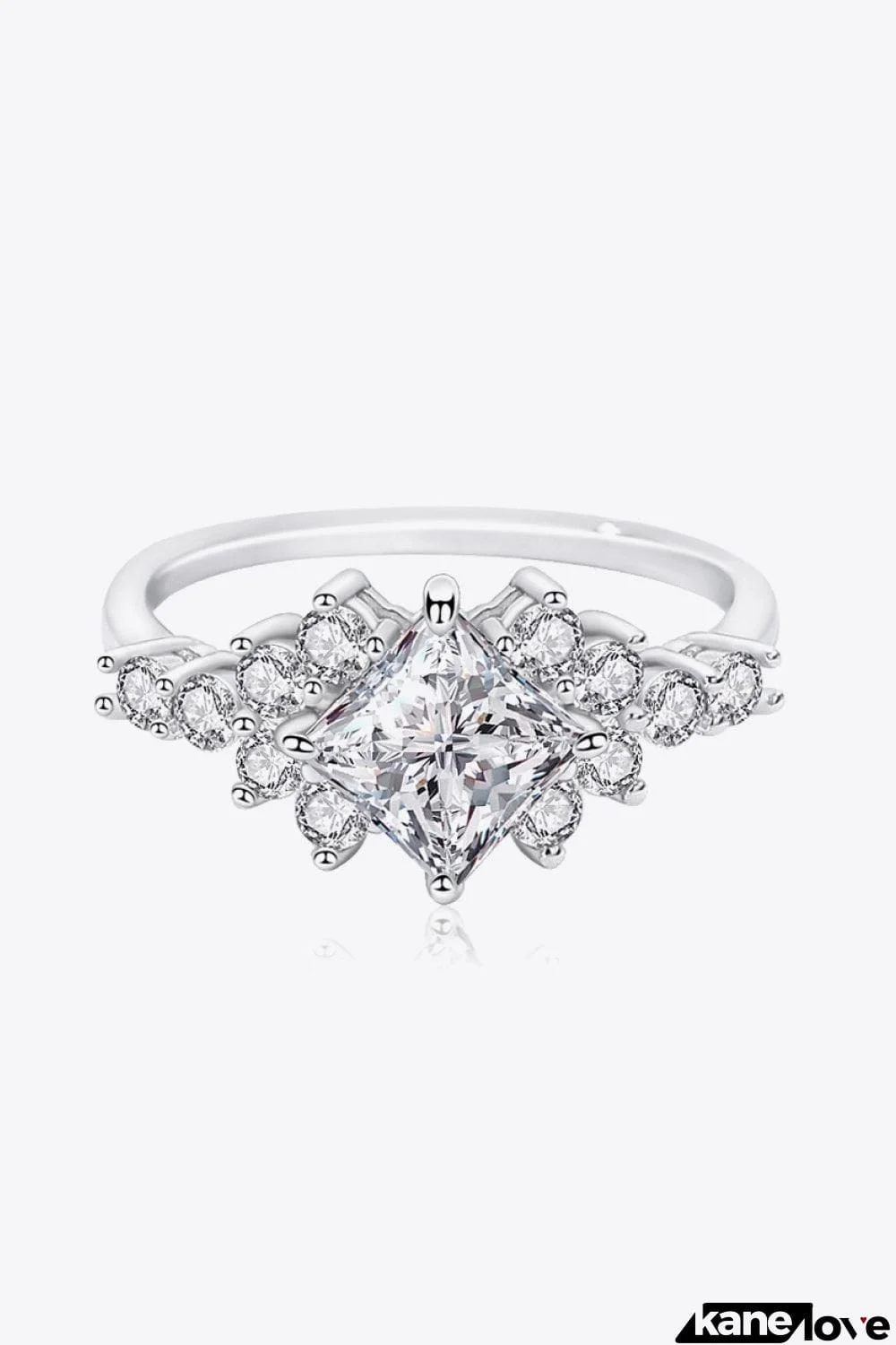 1.38 Carat Moissanite Ring