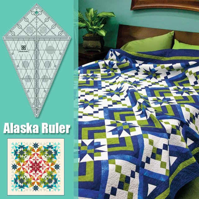 Alaska Quilt Ruler - With Instructions