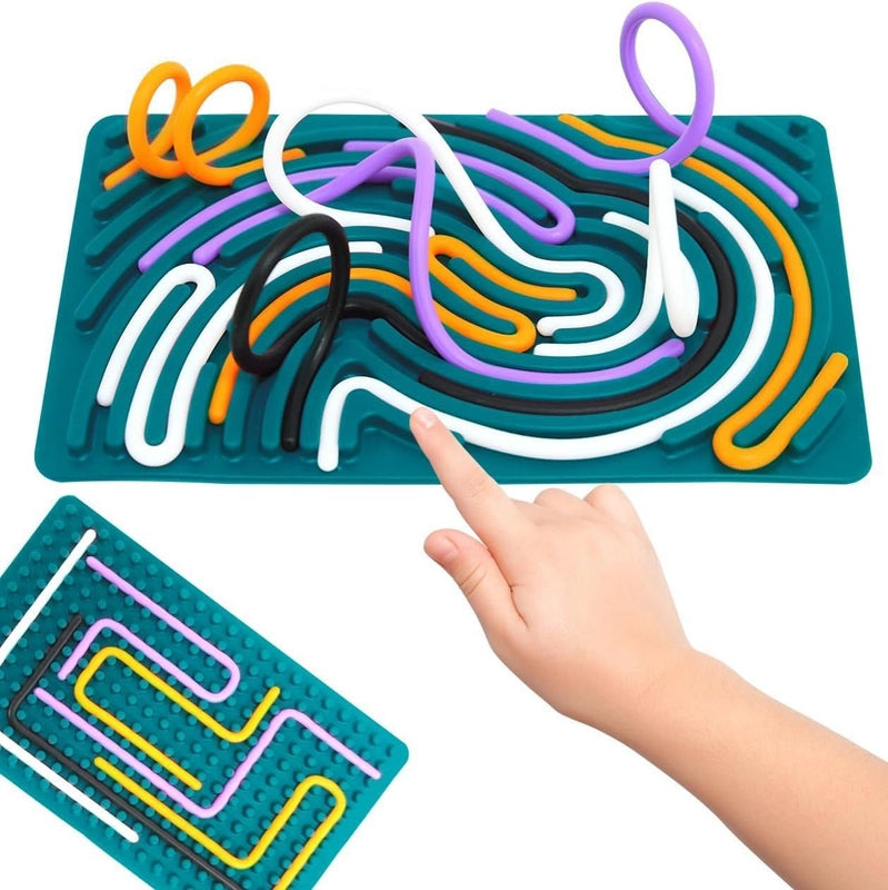 Explosions Sensory Activity Board Children’s Silicone Decompression Educational Toys Sensory Activity Board