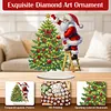 DIY Santa Claus And Tree Diamond Painting Ornaments (Double-Sided)