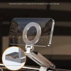 Magsafe Magnetic Bracket Aluminum Alloy Folding Mobile Phone Holder Travel Live Portable Desktop Tripod