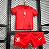 2024/2025 Poland Away Football Jersey 1:1 Thai Quality Kids Size