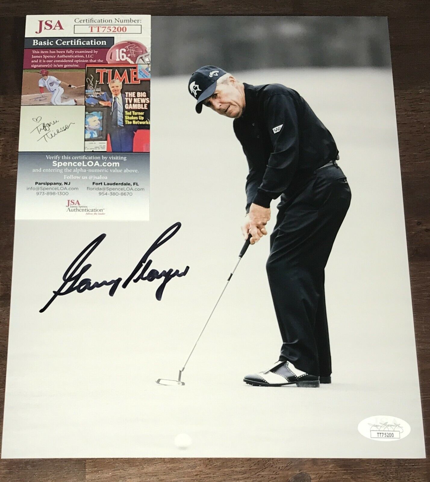 Gary Player PGA Golf Signed Autographed 8x10 Photo Poster painting Masters Winner JSA N2