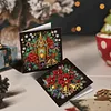 Christmas DIY Diamond Painting Greeting Cards with Envelopes