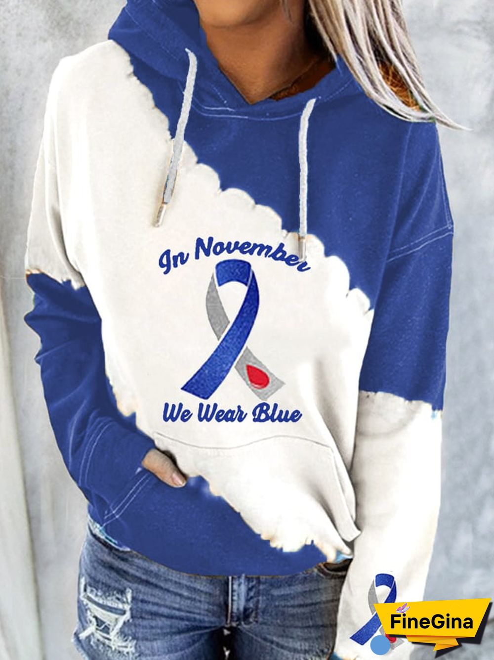 Women's Lahaina Sea Turtle Print Casual Hoodie