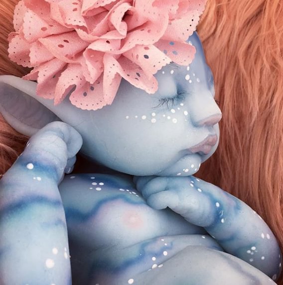  [Mini Baby Dolls] 12'' Realistic Glorfindel Reborn Handmade Fantasy Avatar Baby - Reborndollsshop.com®-Reborndollsshop®